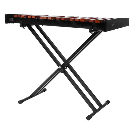 37-Note Glockenspiel Xylophone, Wooden Keys, Stand, 4 Mallets, Bag