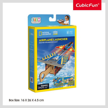 3D Airplane Launcher Puzzle, National Geographic Design