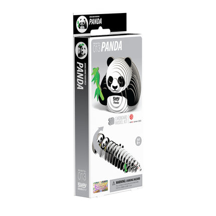 3D kartonová stavebnice – panda pro tvořivé skládání