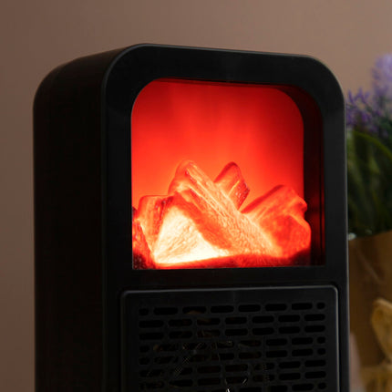 Stolní ohřívač s 3D efektem plamene Flehatt InnovaGoods