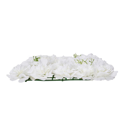 3D Flower Wall Panels, 24-Pack 15 x 15 Inch White