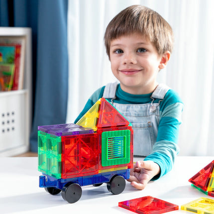 3D magnetická stavebnice Magoks InnovaGoods 57 ks