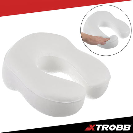 3D cestovní polštář z paměťové pěny se špunty do uší, opora krku