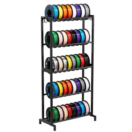 3D Printer Filament Storage Rack – 5-Tier, 45 Spools