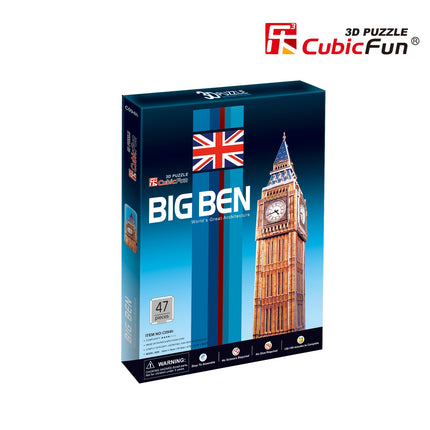3D puzzle Big Ben – zábavné a poutavé stavění