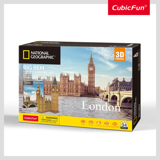 3D puzzle Big Ben – zábava pro každý věk