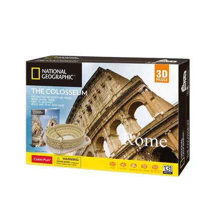 3D puzzle Koloseum, naučná zábava pro každý věk