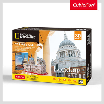 3D puzzle katedrála sv. Pavla – zábavná a poutavá aktivita