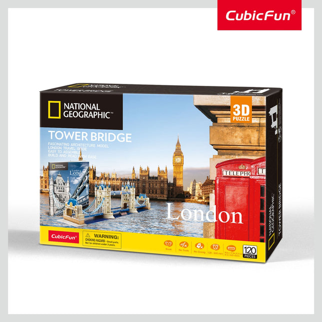 3D puzzle Tower Bridge – zábavná a poutavá aktivita