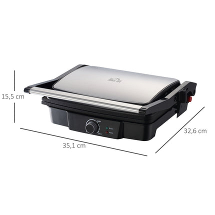 Nepřilnavý kontaktní gril 3v1, 2000W, s nastavitelným termostatem