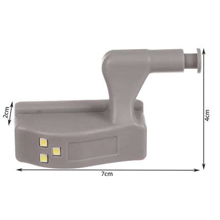 3 LED svítidlo do skříně s pantovými dvířky 23025