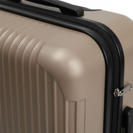 3-Piece Hard-Shell Luggage Set with Spinner Wheels