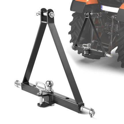 3 Point Hitch Receiver – 2 Inch, 6,000 lb Capacity