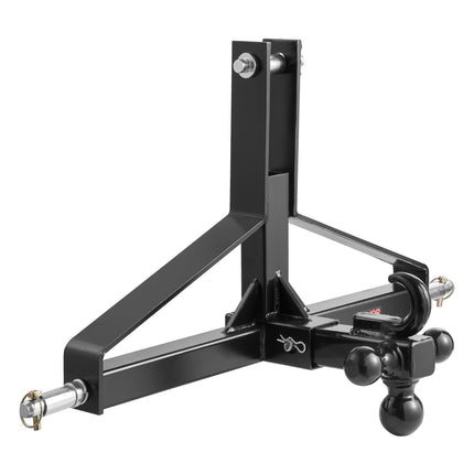 3-Point Tractor Hitch Receiver, 2-In, Heavy-Duty Steel