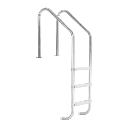 3-Step Pool Ladder, Double Handrails, 304 Steel, 120 kg