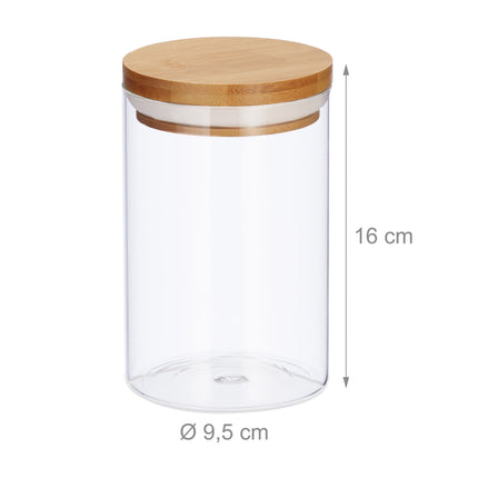 3 dózy na potraviny 800 ml
