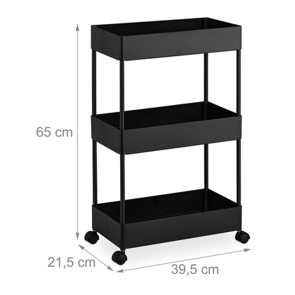 3patrový vozík s kolečky 360° pro snadný pohyb