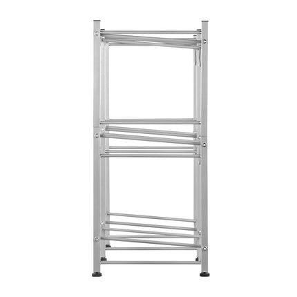 3-Tier Water Jug Rack, 6-Bottle 5-Gallon, Silver