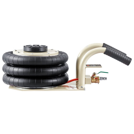 3 Ton Pneumatic Air Jack, Triple Bag, 17.7 in Lift
