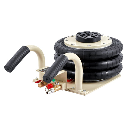 3 Ton Pneumatic Air Jack, Triple Bag, 17.7 in Lift