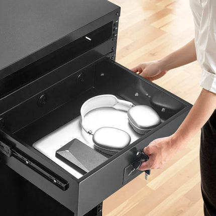 3U Rack Mount Drawer – 19-Inch, Lockable, 50 lb