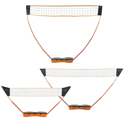 Síť 3v1 na badminton, tenis a volejbal s pouzdrem