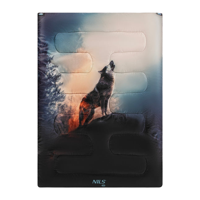 3-in-1 Dubbele Slaapzak - Wolf Nils Camp