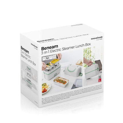 Elektrický parní obědový box 3v1 s recepty Beneam InnovaGoods