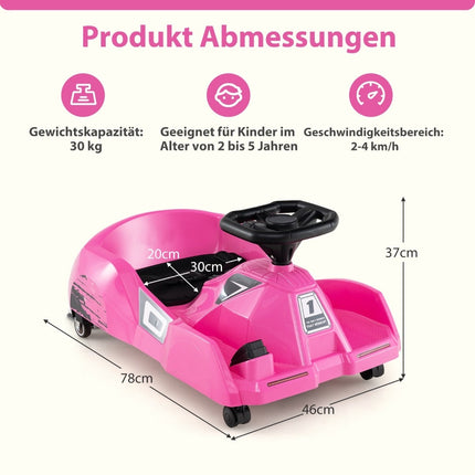 Dětská elektrická motokára 3v1 s odnímatelným mopem, 12V