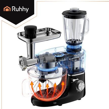Planetový kuchyňský robot 3v1 s mísou 6.2L a mixérem