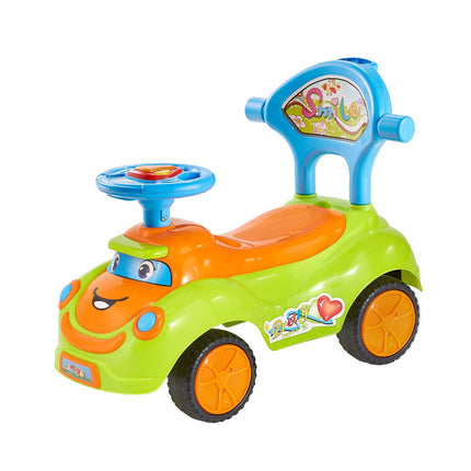 3-in-1 Toddler Ride-On Push Car, 25 kg, Guardrails, Storage