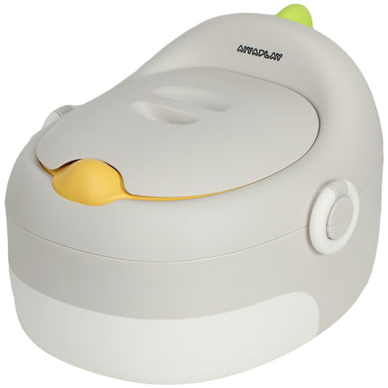 Dětský nočník 3v1 s madlem, šedý, do 50 kg
