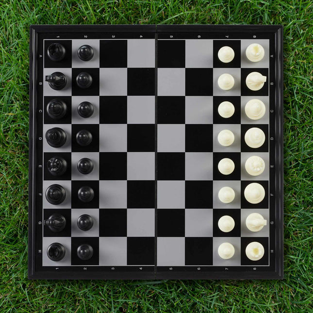 3-in-1 magnetic chess set