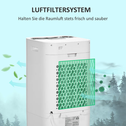 Mobilní klimatizace – 15 l, oscilace 60°, dálkové ovládání