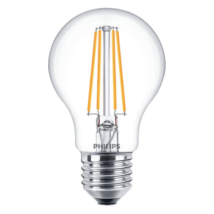 LED žárovka E27 klasická čirá 60W 806lm, 3 ks