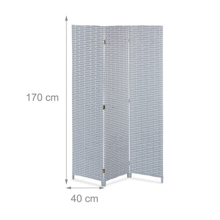 Třídílný paraván 170 cm