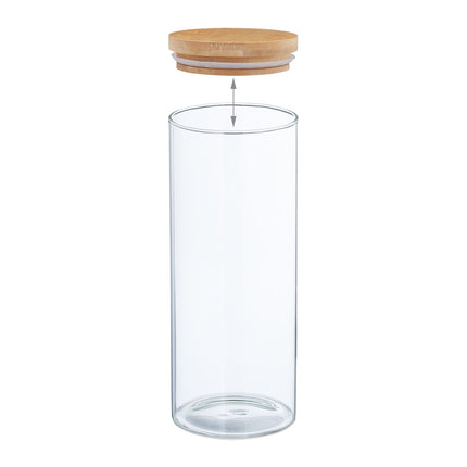 3 ks dózy na potraviny 1500 ml
