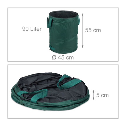 3 ks zahradní vaky 90 l