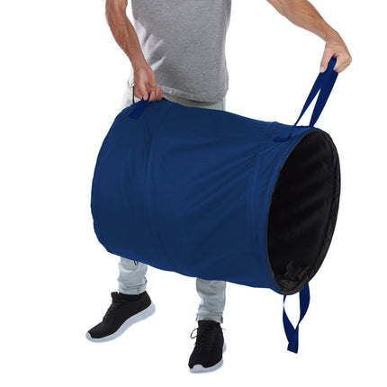 3 ks zahradní pytle 160 l modré