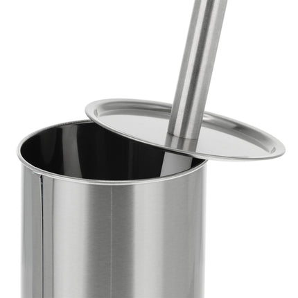 Třídílný koupelnový set z nerezové oceli