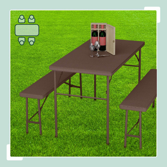 3-delige opvouwbare biertentset