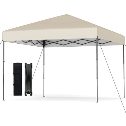 Nůžkový pavilon 3x3 m s ochranou UV50+, bílá