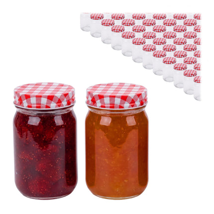 Sada zavařovacích sklenic 400 ml, vzduchotěsná víčka twist-off