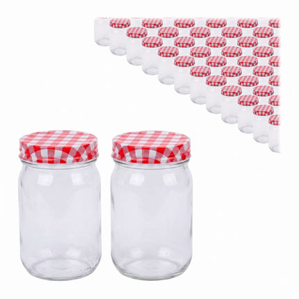 Sada zavařovacích sklenic 400 ml, vzduchotěsná víčka twist-off