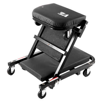40-Inch Foldable Mechanics Creeper Stool, 450 lb Capacity