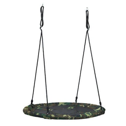 40 Inch Saucer Tree Swing – Adjustable Ropes, 330 lb