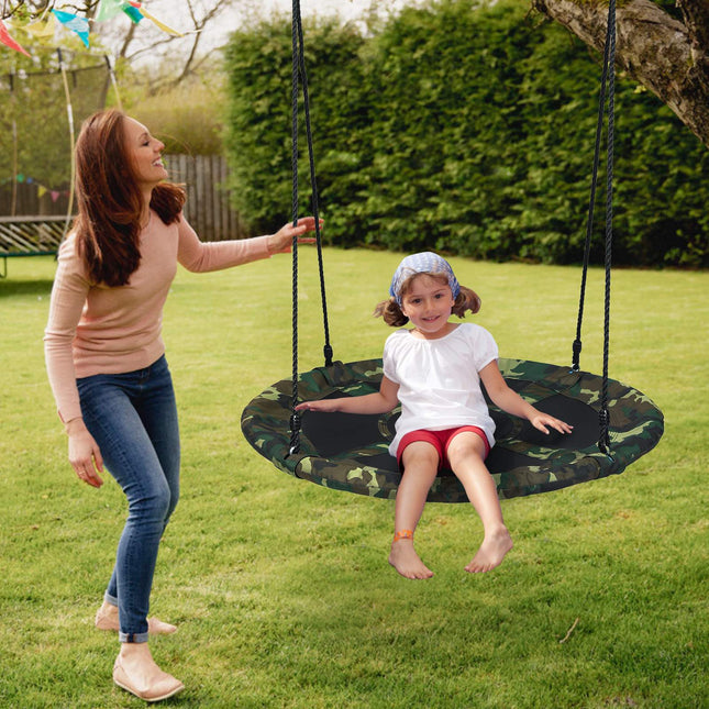 Schommel voor in de boom, 102 cm (40 inch) - Verstelbare touwen, draagvermogen 150 kg (330 lb)