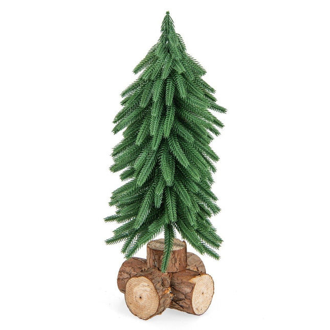 40 cm hoher Tischweihnachtsbaum künstlicher Weihnachtsbaum mit 200 Zweigspitzen