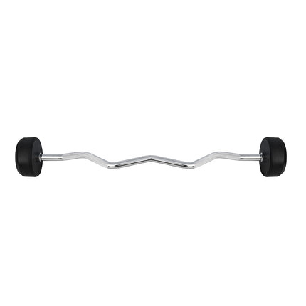 Bicepsová tyč s pogumováním 40 kg – posilovací vybavení