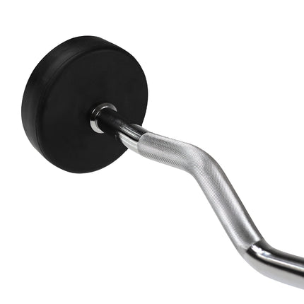 Bicepsová tyč s pogumováním 40 kg – posilovací vybavení